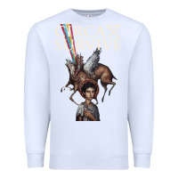 White Circa Survive Premium Sweatshirt - artisFamous