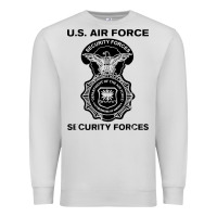 Dove Grey air force security forces Premium Sweatshirt - artisFamous