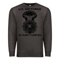 Smoke air force security forces Premium Sweatshirt - artisFamous