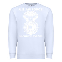 White air force security forces Premium Sweatshirt - artisFamous
