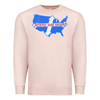 Pale Pink Jimmy Eat World Premium Sweatshirt - artisFamous