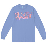 Colony Blue Heart Breaker Valentine Long Sleeve Tee - CowhideDigitalArt