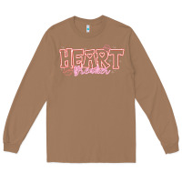 Toasted Coconut Heart Breaker Valentine Long Sleeve Tee - CowhideDigitalArt