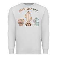 Dove Grey cool cactus Premium Sweatshirt - artisFamous