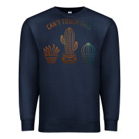 Navy cool cactus Premium Sweatshirt - artisFamous