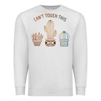 Oatmeal Heather cool cactus Premium Sweatshirt - artisFamous