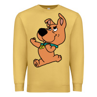 Antique Gold scrappy doo fists Premium Sweatshirt - artisFamous