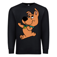 Black scrappy doo fists Premium Sweatshirt - artisFamous