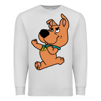 Dove Grey scrappy doo fists Premium Sweatshirt - artisFamous