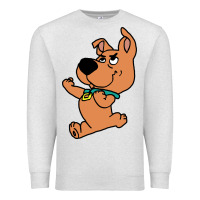 Oatmeal Heather scrappy doo fists Premium Sweatshirt - artisFamous