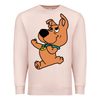 Pale Pink scrappy doo fists Premium Sweatshirt - artisFamous