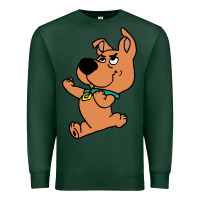 Sports Green scrappy doo fists Premium Sweatshirt - artisFamous