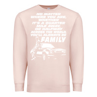 Pale Pink fast and furious Premium Sweatshirt - artisFamous