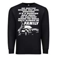 Black fast and furious Premium Sweatshirt - artisFamous