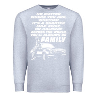 Heather Grey fast and furious Premium Sweatshirt - artisFamous
