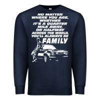 Navy fast and furious Premium Sweatshirt - artisFamous