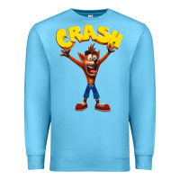 Ocean Blue crash bandicoot Premium Sweatshirt - artisFamous