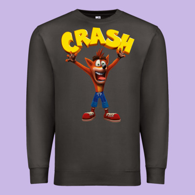 Crash Bandicoot Premium Sweatshirt Designed By Artisfamous