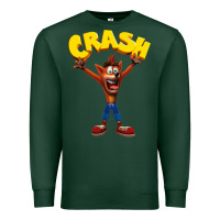 Sports Green crash bandicoot Premium Sweatshirt - artisFamous