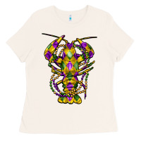 Bone mardi gras crawfish Ladies Tee - FaDigitalArtStudio