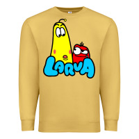 Antique Gold larva cartoon Premium Sweatshirt - artisFamous