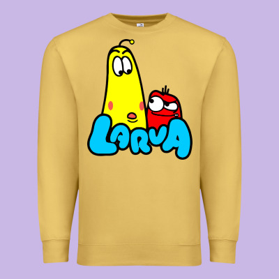 Larva Cartoon Premium Sweatshirt Designed By Artisfamous