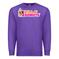 Purple dilla' donuts Premium Sweatshirt - artisFamous
