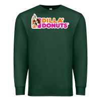 Sports Green dilla' donuts Premium Sweatshirt - artisFamous