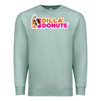 Seafoam dilla' donuts Premium Sweatshirt - artisFamous