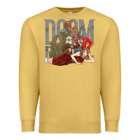 Antique Gold doom breakfast patrol Premium Sweatshirt - artisFamous