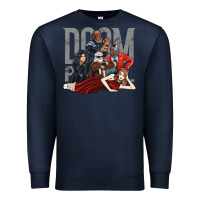 Navy doom breakfast patrol Premium Sweatshirt - artisFamous
