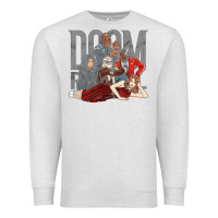 Oatmeal Heather doom breakfast patrol Premium Sweatshirt - artisFamous