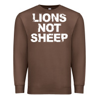 Chestnut lions not sheep Premium Sweatshirt - artisFamous