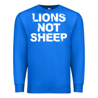 True Royal lions not sheep Premium Sweatshirt - artisFamous