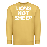 Antique Gold lions not sheep Premium Sweatshirt - artisFamous
