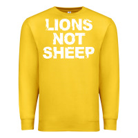 Lemon lions not sheep Premium Sweatshirt - artisFamous
