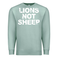 Seafoam lions not sheep Premium Sweatshirt - artisFamous