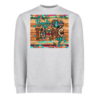 Heather Grey back that thang up Heavyweight Sweatshirt - JahusDesignShop
