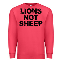 Cardinal lions not sheep Premium Sweatshirt - artisFamous