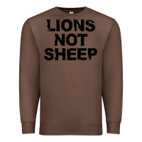 Chestnut lions not sheep Premium Sweatshirt - artisFamous