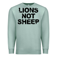 Seafoam lions not sheep Premium Sweatshirt - artisFamous
