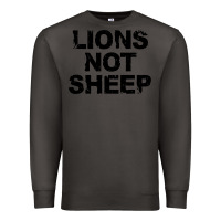 Smoke lions not sheep Premium Sweatshirt - artisFamous