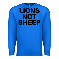 True Royal lions not sheep Premium Sweatshirt - artisFamous