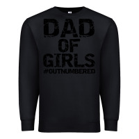 Black dad of girls Premium Sweatshirt - artisFamous