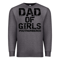 Charcoal Heather dad of girls Premium Sweatshirt - artisFamous