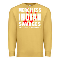 Antique Gold merciless indian savages Premium Sweatshirt - artisFamous