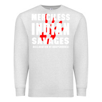 Oatmeal Heather merciless indian savages Premium Sweatshirt - artisFamous