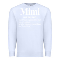 White mimi Premium Sweatshirt - artisFamous