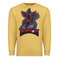 Antique Gold hawkins demodogs Premium Sweatshirt - artisFamous