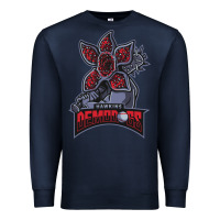Navy hawkins demodogs Premium Sweatshirt - artisFamous